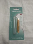 Tweezerman Mini Slant With Travel Case Pocket Size Yellow Orange Nib. Fixed Price $14.95.