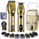 Professional Hair Clippers Trimmer Shaver Set For Men, Electric Razor Foil. Fixed Price $69.34.