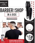Barber Shop In Box 30 Pc Complete Home Haircut Men Cordless Clippers Kit. Fixed Price $70.00.