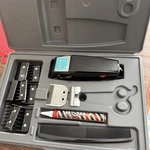 Vintage Oster Model 606 Adjustable Hair Clipper Kit With Case & Attachments. Fixed Price $35.00.