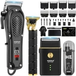 Wahl Professional Hair Machine Barber Salon Cutting Trimmer Clipper Kit Set. Fixed Price $59.99.