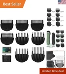Men's Grooming Perfection: 8 Durable Hair Clipper Guards From 0.02 To 0.5 Inch. Fixed Price $16.99.