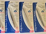 Lot Of 5 - Sally Hansen Cross Easy Slant Tip Eye Tweezers 71817 New.. Fixed Price $59.49.