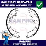Rampro Rear Brake Shoes Set Fits Toyota Hiace 2006-2012 2.5 D 0449526240. Fixed Price $55.57.