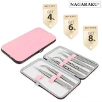 Nagaraku Eyelash Tweezers Russian 3D 6D Volume Extensions Set. Fixed Price $34.44.