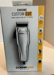 New Conair Man Chrome Custom 21-PIECE Home Haircutting Kit. Fixed Price $21.99.