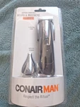 Conairman Beard And Mustache Trimmer, Battery Powered. New. Fixed Price $10.00.