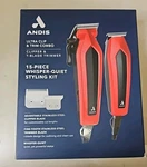 Andis 562324 Ultra Clip & Trim Combo 15-PIECE Whisper-quiet Styling Kit. Fixed Price $29.99.