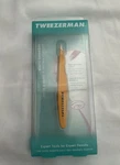 Tweezerman Slant Tweezers Full-size New In Package Yellow Orange. Fixed Price $16.95.