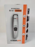 Conair Man Rechargeable ALL-IN-1 Trimmer Self-sharpening, 5 Guide Combs New. Fixed Price $24.99.