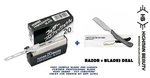 Cjb Straight Kamisori Similiar Feather Razor Plus Geniune 20 Blades Deal. Fixed Price $49.99.