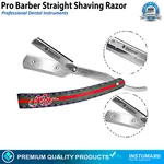 Professional Barber Hair Shaving Razor Straight Edge Folding Sharp Tools. Fixed Price $10.28.