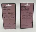 Braun Free Spirit Style Shaper 2X Energy Cells Lot Butane Refills CTS2. Fixed Price $68.95.