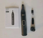 Philips Norelco Trimmer 5000 For Nose, Ears, Eyebrows Trimming Kit. Fixed Price $17.99.