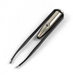 Stainless Steel Make Up Led Light Eyelash Eyebrow Hair Removal Tweezers - Black. Fixed Price $7.99.
