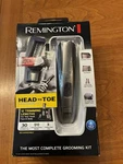 Remington Men's Head Toe Rechargeable Grooming Kit Plus Xtra Parts Used. Fixed Price $9.99.