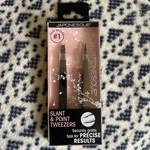 Japonesque Pro Performance Duo, Medium Slant & Point Steel Tweezers. Fixed Price $8.00.