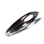 Slant Tip Wide Grip Tweezer For Eyebrows, Stainless Steel, Black. Fixed Price $15.97.