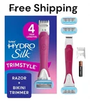 Schick Hydro Silk Trimstyle Razor With Bikini Trimmer For Women 2-IN-1.... Fixed Price $21.99.