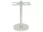 Dovo Stainless Steel Straight Razor Stand For Medium Brushes #499216. Fixed Price $46.85.