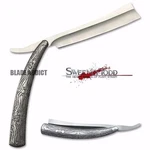 10.5" Sweeney Todd Straight Blade Barber Razor Pocket Knife Shaving Cut Throat. Fixed Price $12.30.