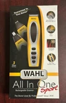 Wahl Sport ALL-IN-1 Nose Beard Heavy Duty Precision Trimmer Shaver Detailer. Fixed Price $49.95.