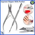 Toenail Ingrown Nipper Clipper Heavy Duty Precision Cuticle Pusher Set. Fixed Price $18.09.