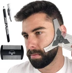 Beard Shaper & Shaping Tool For Men, Lineup Guide Template, Black. Fixed Price $14.76.