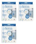 Dr. Brown's Natural Flow Neck Bottle, 4 OZX3 (3 Pk) + Eyebrow Trimmer. Fixed Price $52.99.
