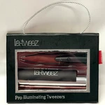 La-tweez Pro Illuminating Tweezers Lights Up Black Led W/ Carry Case/ Mirror New. Fixed Price $29.74.