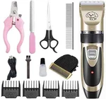 Dog Cat Pet Grooming Kit Rechargeable Cordless Electric Hair Clipper Trimmer Set. Fixed Price $12.95.