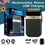 Men's Usb Electric Shaver Trimmer Razor Rechargeable Hair Beard Shaving Machine. Fixed Price $8.92.