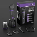 Olov Electric Body Hair Groomer Trimmer Waterproof Ceramic Blades Women. Fixed Price $44.93.