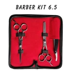 6.5" Professional Salon Hair Cutting Scissors Thinner Barber Shears Razor Kit. Fixed Price $39.99.