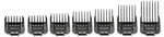 Andis 7PC Snap-on Blade Attachment Comb Set Black 01380. Fixed Price $24.99.