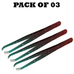 Forgica Professional Stainless Steel Paper Coated Tweezers. Fixed Price $9.79.