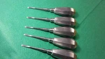 5 Pcs O.r Grade Straight Dental Apical Root Tip Elevator 2MM With Gold Handle. Fixed Price $26.44.