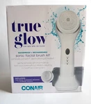 Conair True Glow Sonic Facial Brush Kit, Waterproof & RECHARGEABLE-2 Heads. Fixed Price $24.99.