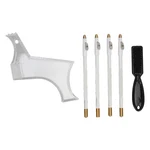 Beard Shaping Tool With Barber Pencils Template Brush For Line Up Edging. Fixed Price $21.78.
