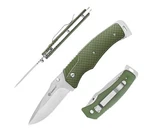 G618-GR Folding Pocket Knife, 3.15" Razor Sharp 440C Steel Blade Handle With .... Fixed Price $15.93.