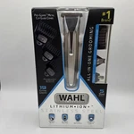 New Wahl Stainless Steel Lithium-ion All One Grooming Trimmer 9898 Silver. Fixed Price $49.99.