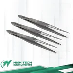 3 Surgical Precision Point Tweezers Stainless Steel Lab Forceps Firm Grip 4.5". Fixed Price $8.99.