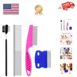 Pets Grooming Comb Kit For Small Dogs Puppies Tear Stain Remover, 2-IN-1 .... Fixed Price $9.89.
