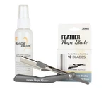 Feather Nape & Body Razor Kit W/ Blades 10PCS 2OZ Glide F1-80-500. Fixed Price $69.99.