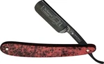 Dovo Barbarossa Straight Razor Steel Blade Black - Red Acrylic Handle 12582336. Fixed Price $125.54.