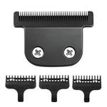 Black Replacement T-blade With 3 Guards Compatible Wahl 9864/9864SS/9686/98. Fixed Price $15.00.