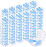 100 Pairs Ear Plugs Bulk,nrr 29DB Reusable Silicone With Plastic Cases. Fixed Price $47.59.