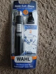 Wahl Nose, Ear & Brow Wet/dry Dual Head Trimmer Fast Easy Precise 5567-200 Black. Fixed Price $15.00.