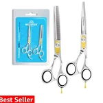 Equinox Professional Razor Edge Hair Cutting/thinning Scissor SET/2, 6.5". Fixed Price $37.99.