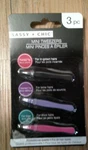 New Mini Tweezers Sassy & Chic 3 Pc Set For In-grown Brow Thick Hairs. Fixed Price $15.00.